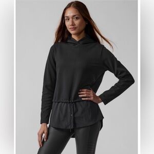 Athleta XL hoodie with shirt bottom NWOT